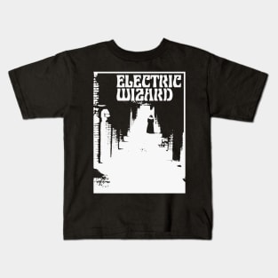 Electric Wizard Fanart Kids T-Shirt